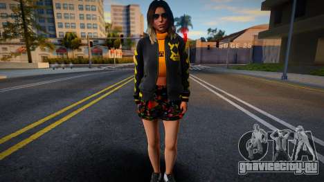 Lara Croft Fashion Casual - Los Santos Summer 2 для GTA San Andreas