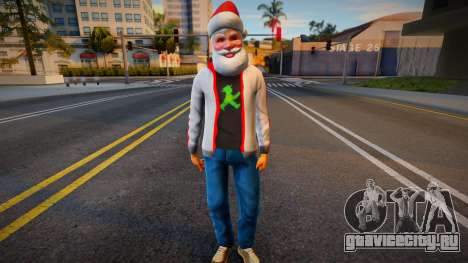 Will Santa Mask для GTA San Andreas