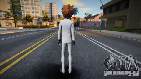 Tsunayoshi Sawada (white suit) from Katekyo Hitm для GTA San Andreas
