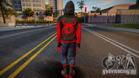 Miles Morales Suit 8 для GTA San Andreas