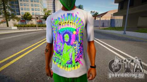 T-Shirt Jimi Hendrix для GTA San Andreas