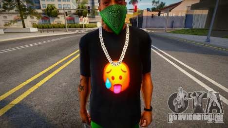 Emoji Hot Shirt для GTA San Andreas