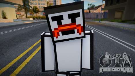 RHM - Stickmin Skin from Minecraft для GTA San Andreas