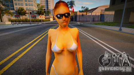 Wfybe - Barefeet Girl Beach для GTA San Andreas