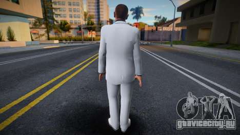 Niko Bellic White Suit для GTA San Andreas