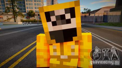 Minecraft Squid Game - Trangle Guard 1 для GTA San Andreas
