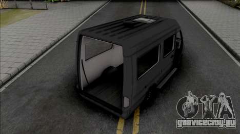 Mercedes-Benz Sprinter Burglar Van without Parts для GTA San Andreas