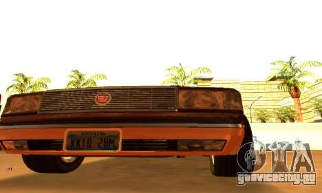 Cadillac Allanté Cabriolet 1990 (Atualizado) для GTA San Andreas