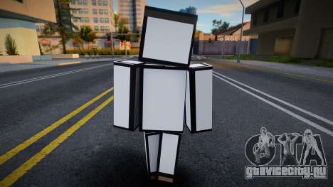 RHM - Stickmin Skin from Minecraft для GTA San Andreas