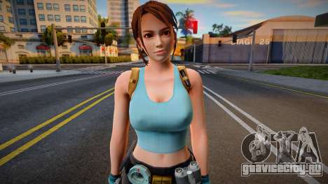 Lara Croft (Kasumi) Tomb Raider Anniversary для GTA San Andreas