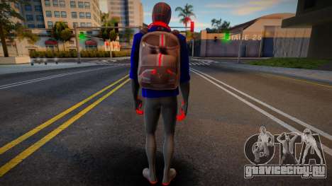 Miles Morales Suit 5 для GTA San Andreas