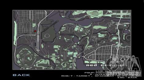 Новый радар и карта для GTA San Andreas