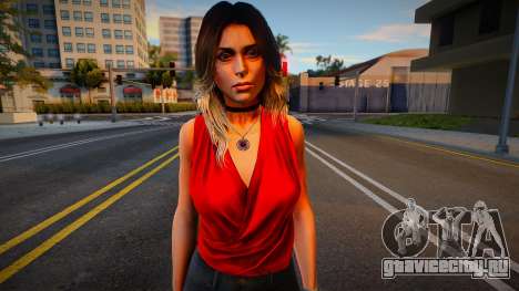 Lara Croft Fashion Casual v1 для GTA San Andreas