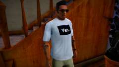 T-shirt YES. для GTA San Andreas