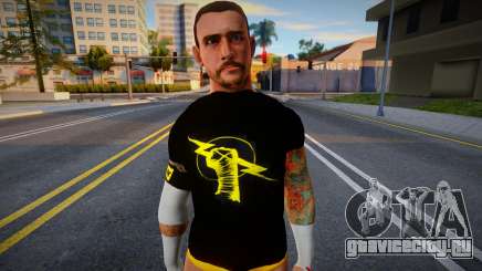 CM Punk Nexus shirt для GTA San Andreas