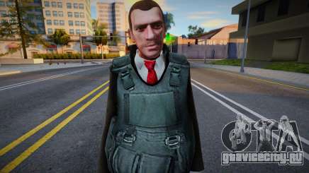 Niko Bellic Armour для GTA San Andreas