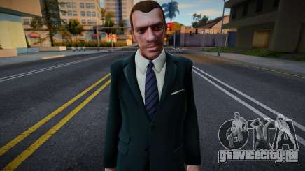 Niko Bellic Suit 1 для GTA San Andreas