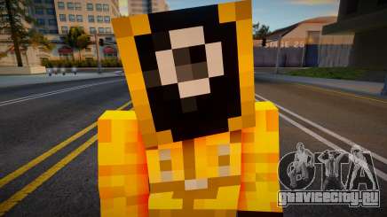 Minecraft Squid Game - Circle Guard 1 для GTA San Andreas