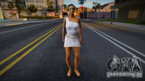 Barefeet Skin girl для GTA San Andreas