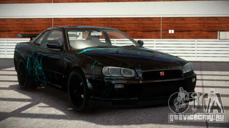 Nissan Skyline R34 Zq S8 для GTA 4