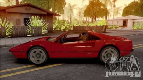 GTA V-style Grotti Turismo Retro [IVF] для GTA San Andreas
