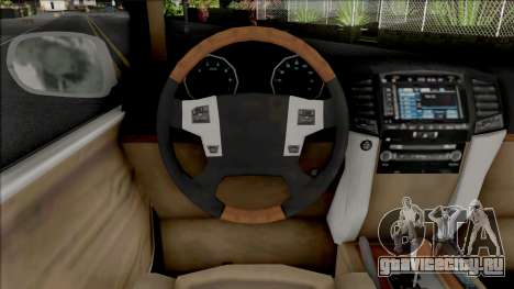 Toyota Land Cruiser 200 V8 для GTA San Andreas