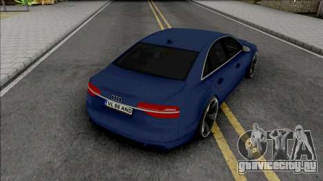 Audi A8 D4 3.0 TDI S-Line для GTA San Andreas