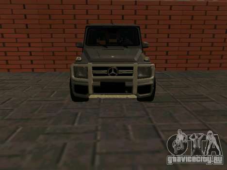 Mercedes-Benz G63 AMG (W463) для GTA San Andreas