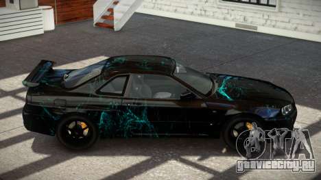 Nissan Skyline R34 Zq S8 для GTA 4