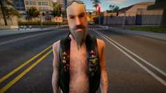 Outlaw Motorcycle Club Skin 4 для GTA San Andreas
