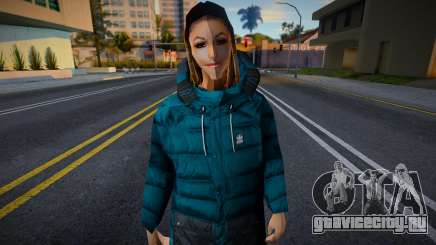 New Girl (Winter) для GTA San Andreas
