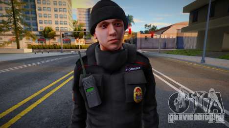Сотрудник полиции (без жилета) для GTA San Andreas