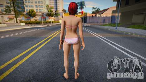 DOAX3 Mila Macchiato Bikini (Emo Hairstyle) v1 для GTA San Andreas