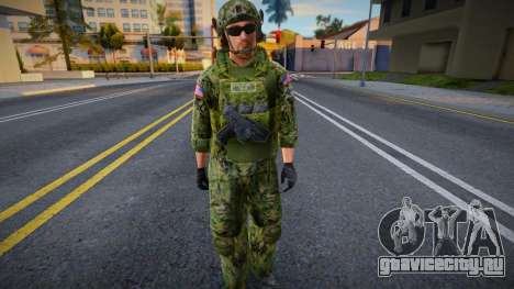 Скин военного для GTA San Andreas