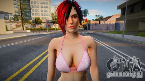 DOAX3 Mila Macchiato Bikini (Emo Hairstyle) v1 для GTA San Andreas