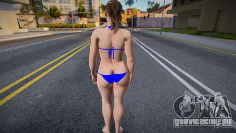 Curvy Claire Bikini 1 для GTA San Andreas