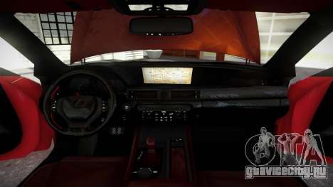 Lexus GS 350 Moving Steering Wheel для GTA 4