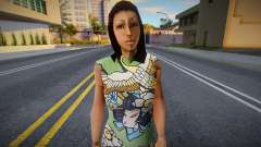 Девушка в платье для GTA San Andreas