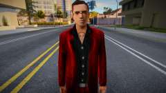 Мужчина в красном пиджаке для GTA San Andreas