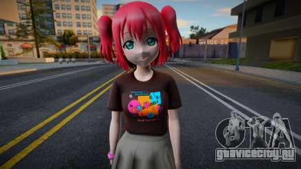 Love Live - Tshirt 15 для GTA San Andreas