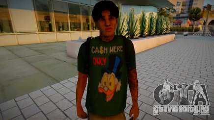 Парень в модной футболке для GTA San Andreas