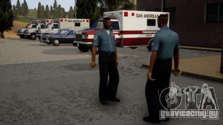 Оживление больницы в Форт-Карсон для GTA San Andreas Definitive Edition