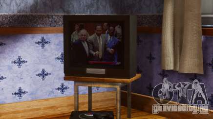 CJs TV Screen OJ Simpson для GTA San Andreas Definitive Edition