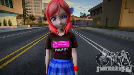 Love Live - Tshirt 94 для GTA San Andreas