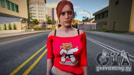 Claire Redfield Homewear v1 для GTA San Andreas