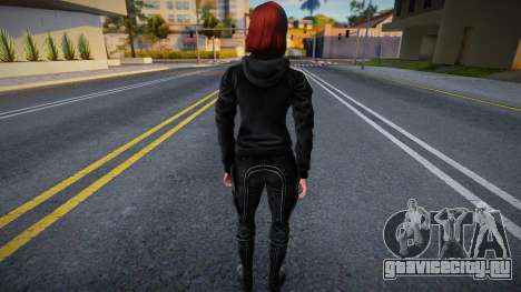 Джейн Шепард в толстовке из Mass Effect для GTA San Andreas