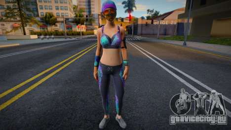 PUBG Mobile Female Skin 3 для GTA San Andreas