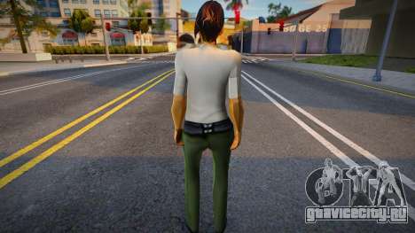 Barbara in the Sheriffs Uniform для GTA San Andreas