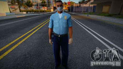 Медик 1 в защитной маске для GTA San Andreas