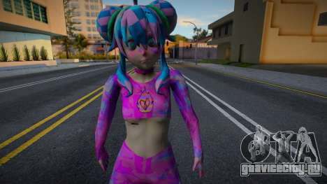 Yameii Osean World Skin для GTA San Andreas